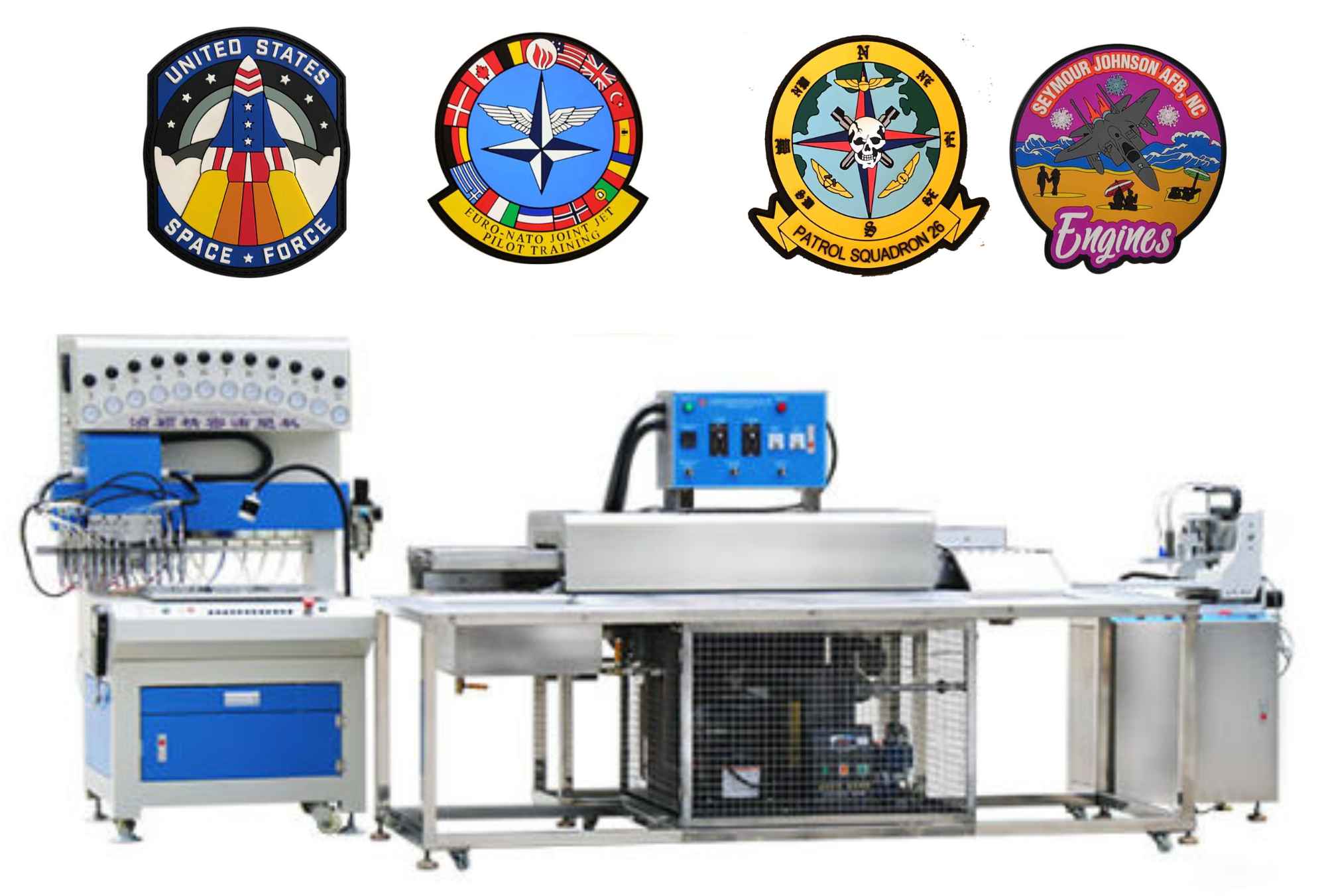 CNC Machine for pvc patches