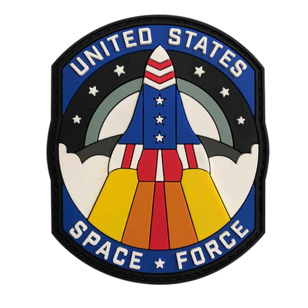 United States space force pvc patch