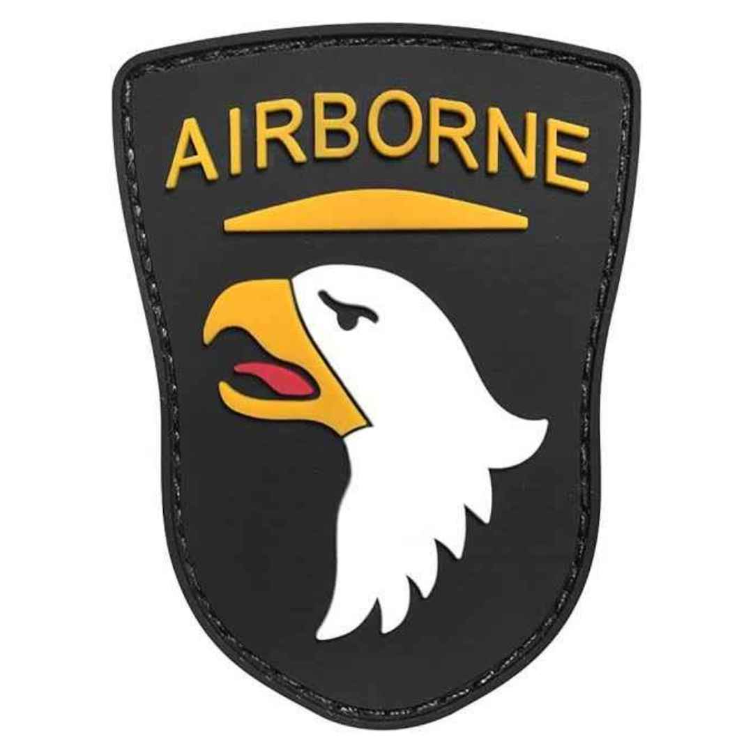 Airsborn Military Pvc velcro Patch