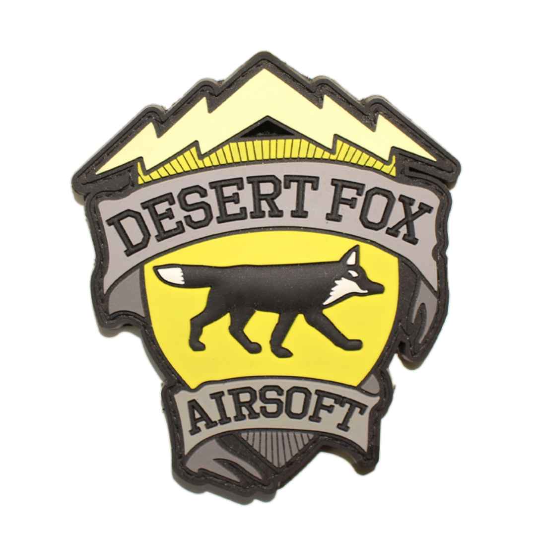 Desert Fox Airsoft Pvc patch