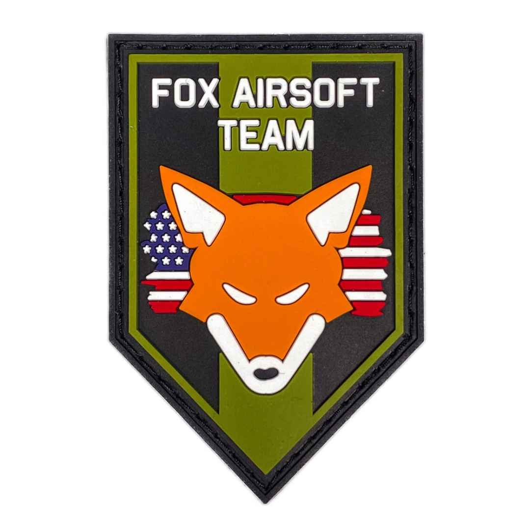 Fox Airsoft team pvc patch velcro